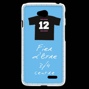 Coque LG L70 3/4 centre G Bonus offensif-défensif Bleu 2