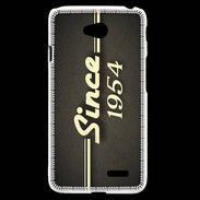Coque LG L70 Since 1954 gris