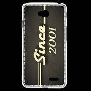 Coque LG L70 Since 2001 gris