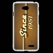 Coque LG L70 Orange since 1951