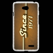 Coque LG L70 Orange since 1971