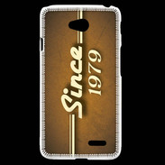 Coque LG L70 Orange since 1979