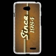 Coque LG L70 Orange since 1984