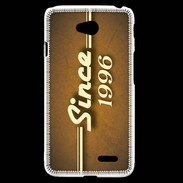 Coque LG L70 Orange since 1996