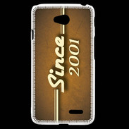 Coque LG L70 Orange since 2001