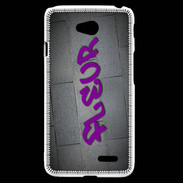 Coque LG L70 Fleur Tag