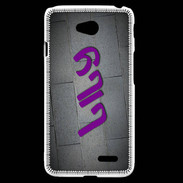 Coque LG L70 Lily Tag