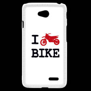 Coque LG L70 I love bike