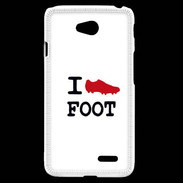 Coque LG L70 I love Foot 2