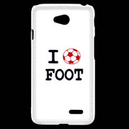 Coque LG L70 I love Foot