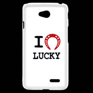 Coque LG L70 I love Lucky