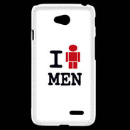 Coque LG L70 I love Men
