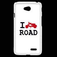 Coque LG L70 I love Road