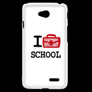 Coque LG L70 I love School