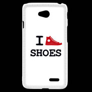 Coque LG L70 I love Shoes