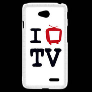 Coque LG L70 I love TV