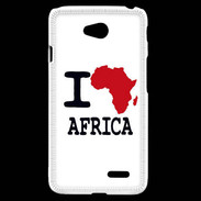 Coque LG L70 I love Africa 2
