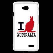Coque LG L70 I love Australia 2
