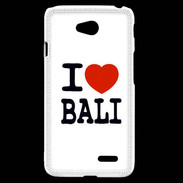 Coque LG L70 I love Bali