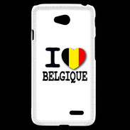 Coque LG L70 I love Belgique 2
