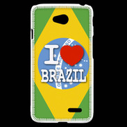 Coque LG L70 I love Brazil 3