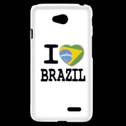 Coque LG L70 I love Brazil 2