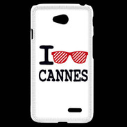 Coque LG L70 I love Cannes 2