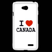Coque LG L70 I love Canada