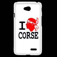 Coque LG L70 I love Corse 2