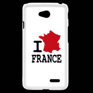 Coque LG L70 I love France 4