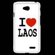 Coque LG L70 I love Laos