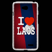 Coque LG L70 I love Laos 3