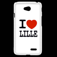 Coque LG L70 I love Lille