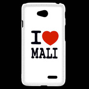 Coque LG L70 I love Mali