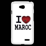 Coque LG L70 I love Maroc 2