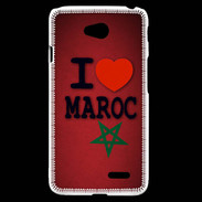 Coque LG L70 I love Maroc 3
