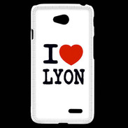Coque LG L70 I love Lyon