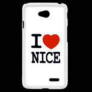 Coque LG L70 I love Nice