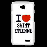 Coque LG L70 I love Saint Etienne