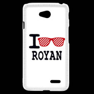 Coque LG L70 I love Royan 2
