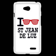 Coque LG L70 I love Saint Jean de Luz 2