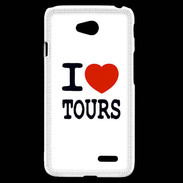Coque LG L70 I love Tours