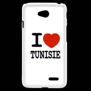 Coque LG L70 I love Tunisie 