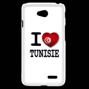 Coque LG L70 I love Tunisie 2