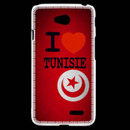 Coque LG L70 I love Tunisie 3