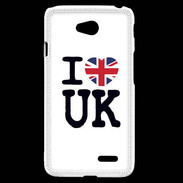 Coque LG L70 I love UK 3