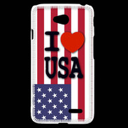 Coque LG L70 I love USA 3