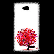Coque LG L70 Arbre coeurs