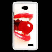 Coque LG L70 Bouche sexy PR10