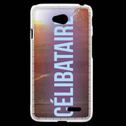 Coque LG L70 Célibataire bleu ZG